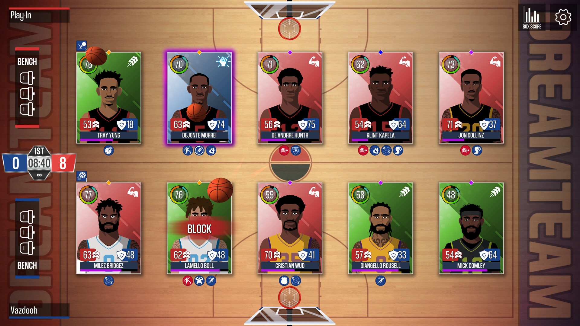 Dream Team Basketball screenshot 2