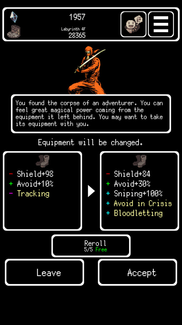Buriedbornes - Dungeon RPG screenshot 4