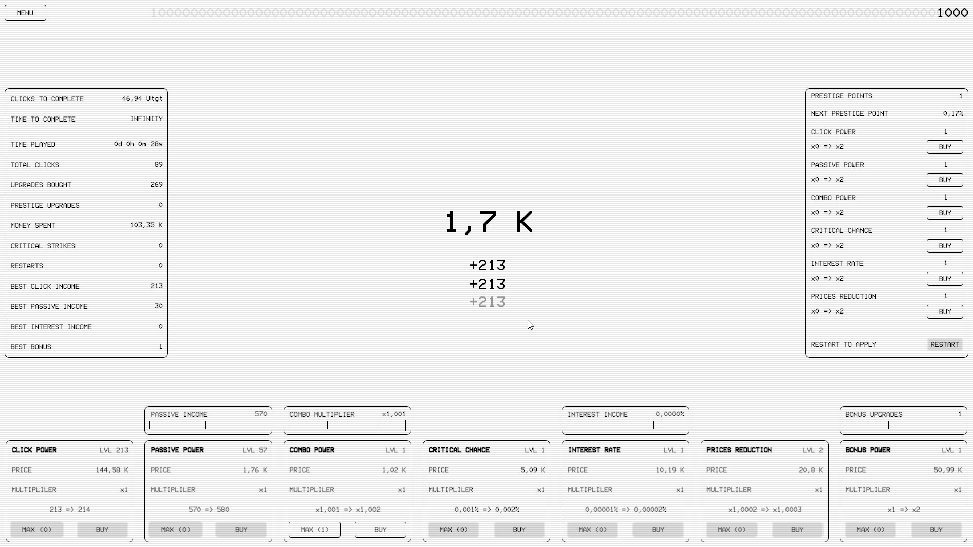The Googol Clicker screenshot 2