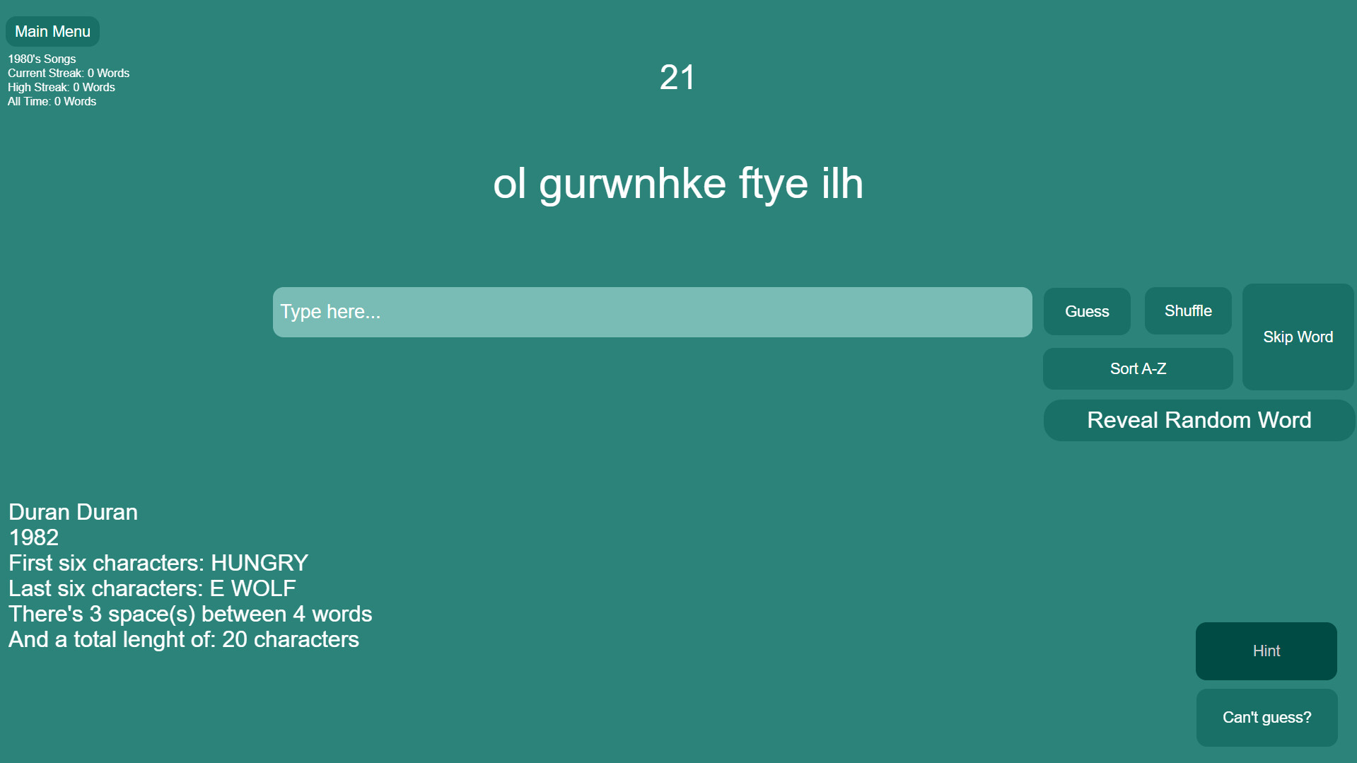 Shuffled Words screenshot 3