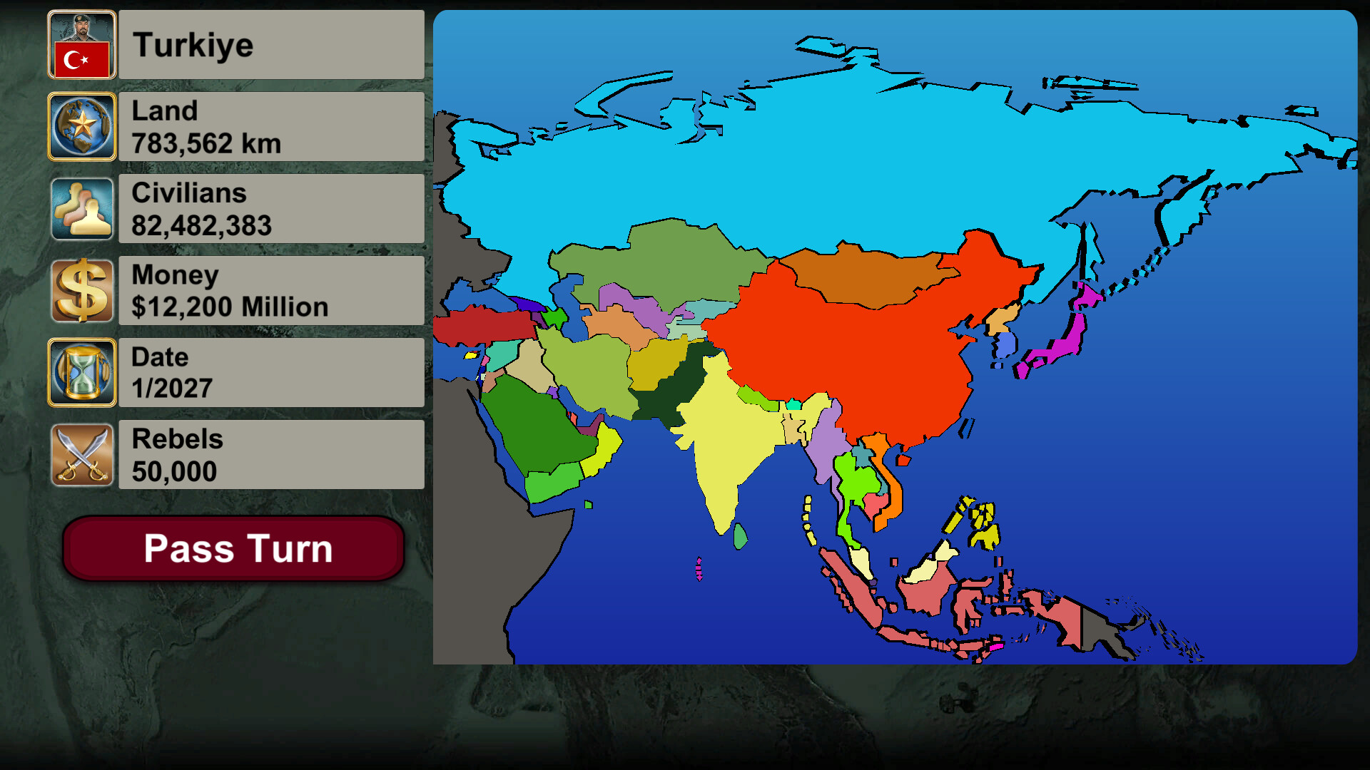 Asia Empire 2027 screenshot 1