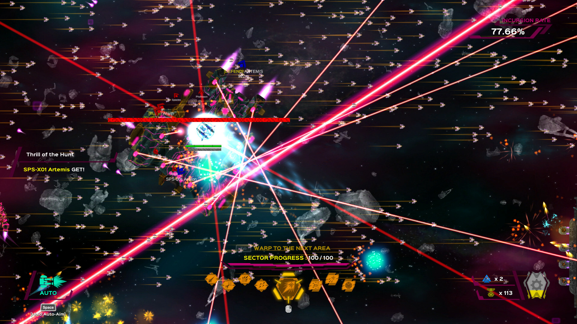 PhaigeX: Hyperspace Survivors screenshot 8