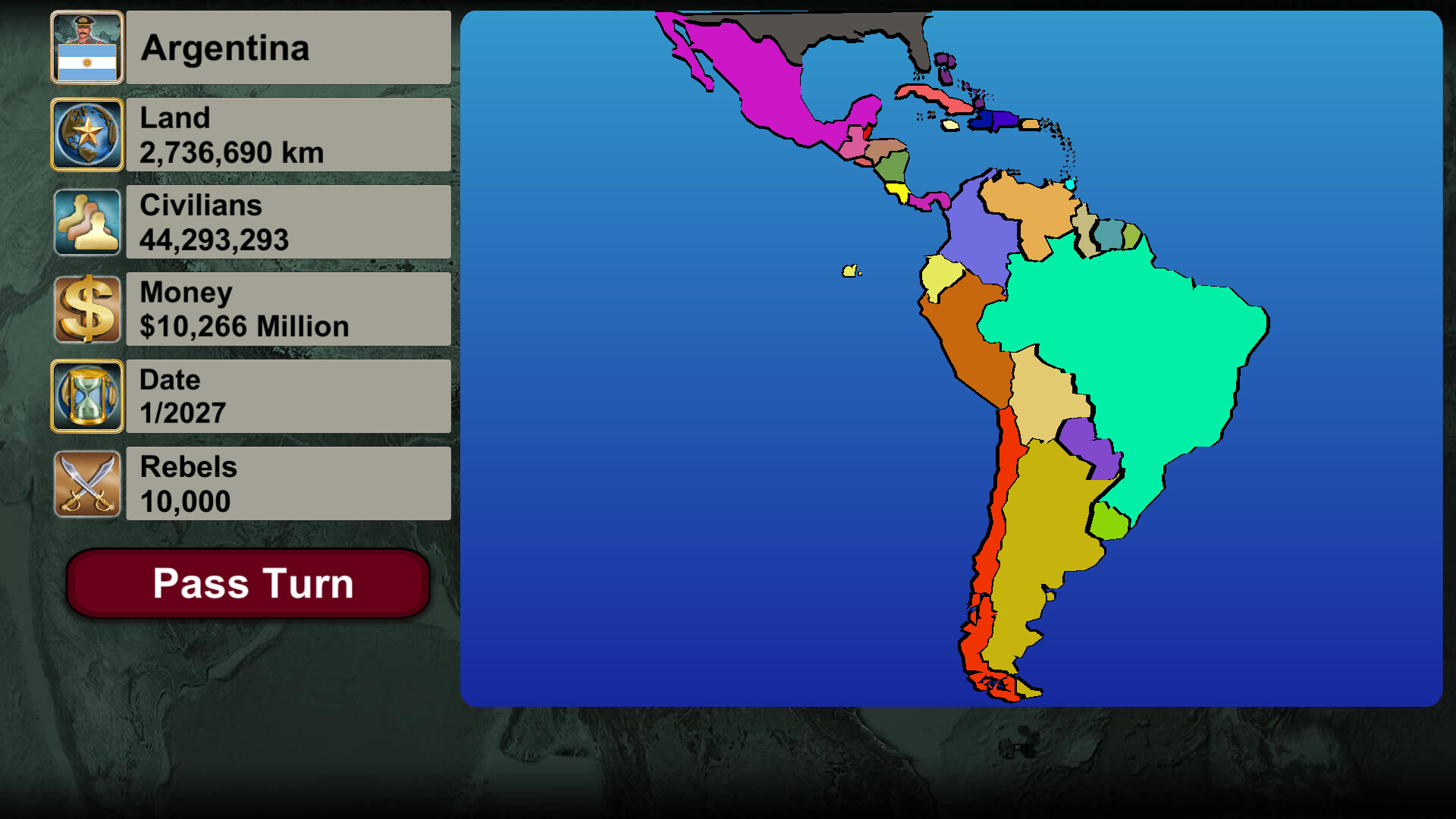 Latin America Empire 2027 screenshot 1