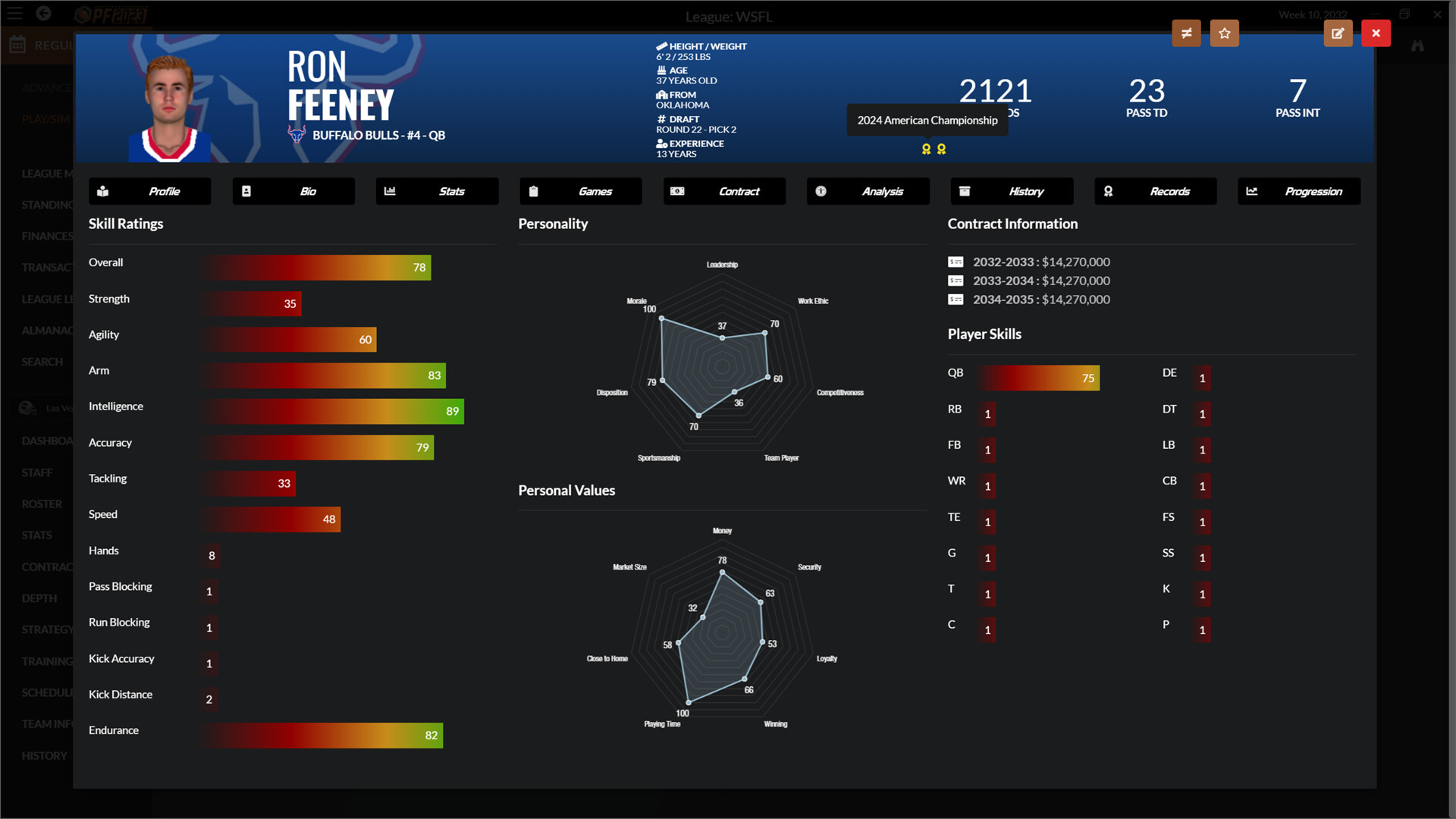 Draft Day Sports: Pro Football 2023 screenshot 8