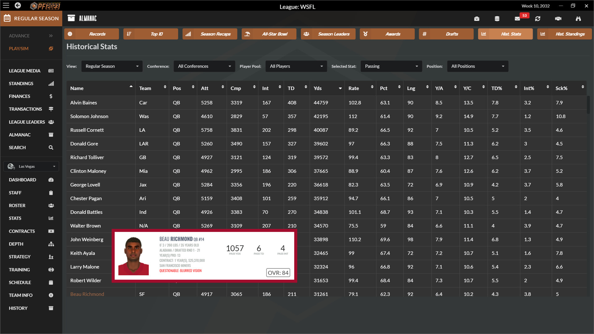 Draft Day Sports: Pro Football 2023 screenshot 6