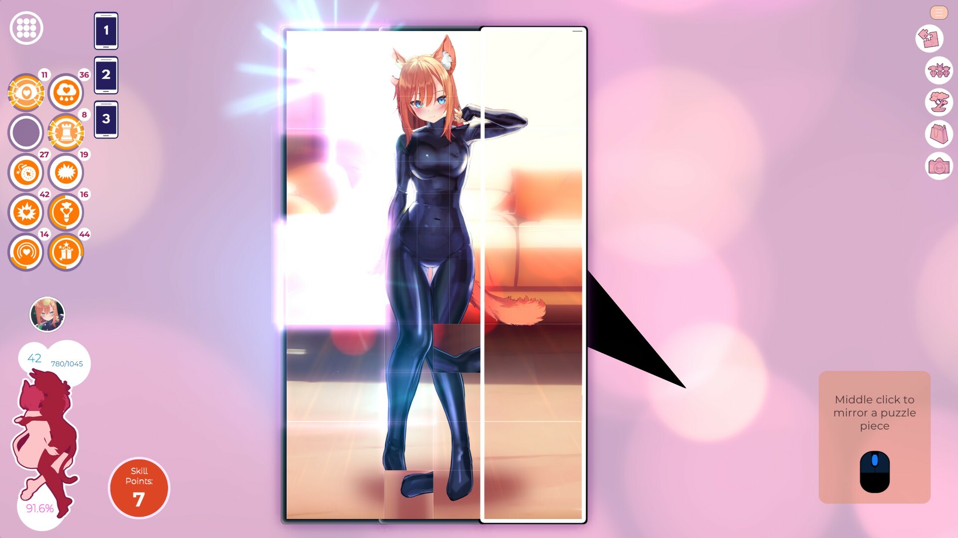 Mosaique Neko Waifus 5 screenshot 5