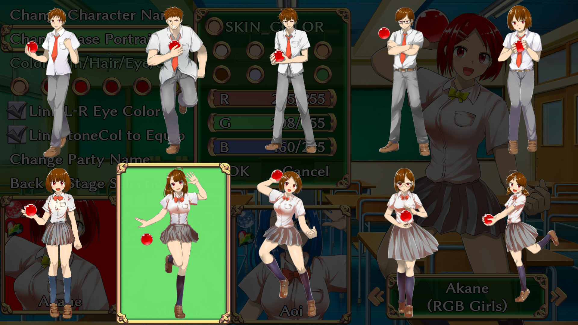 Students of Light Bonds - Typing RPG with Character Creation - screenshot 5