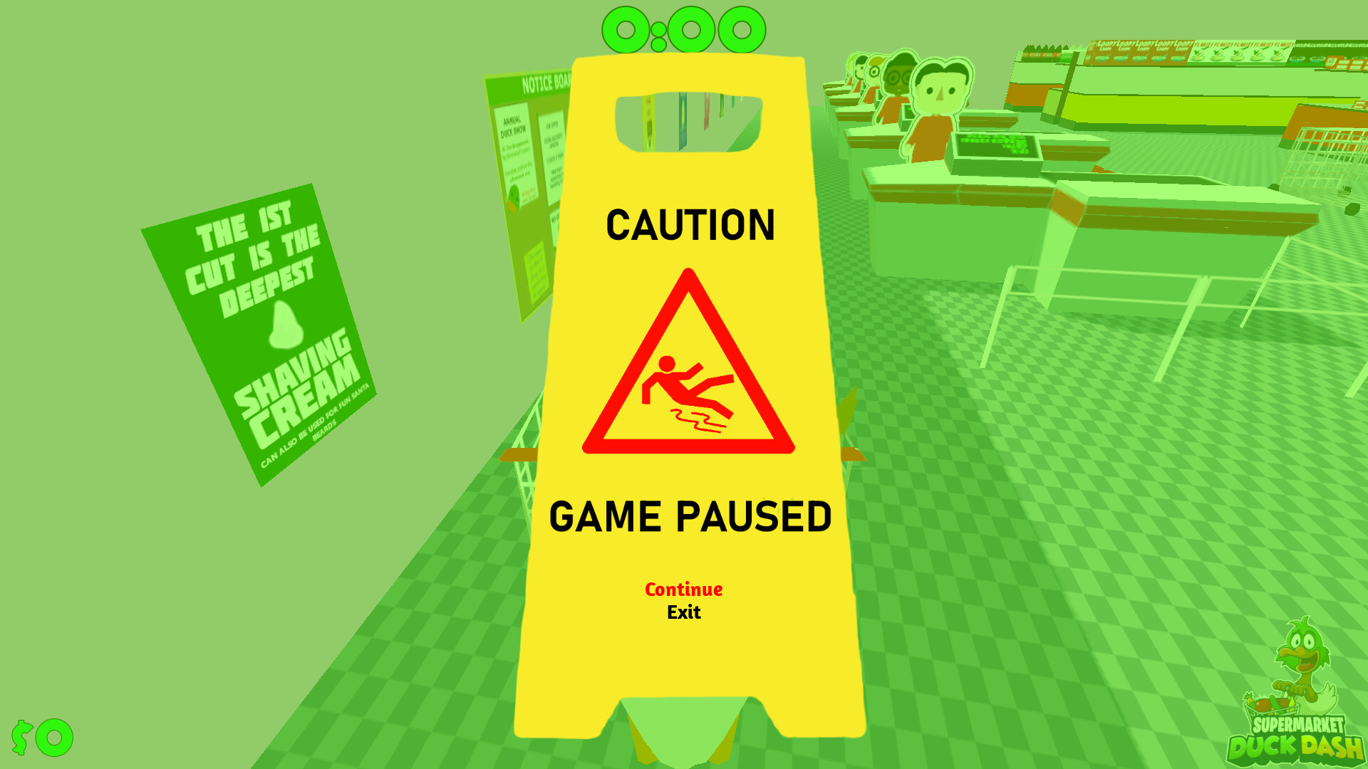Supermarket Duck Dash screenshot 5