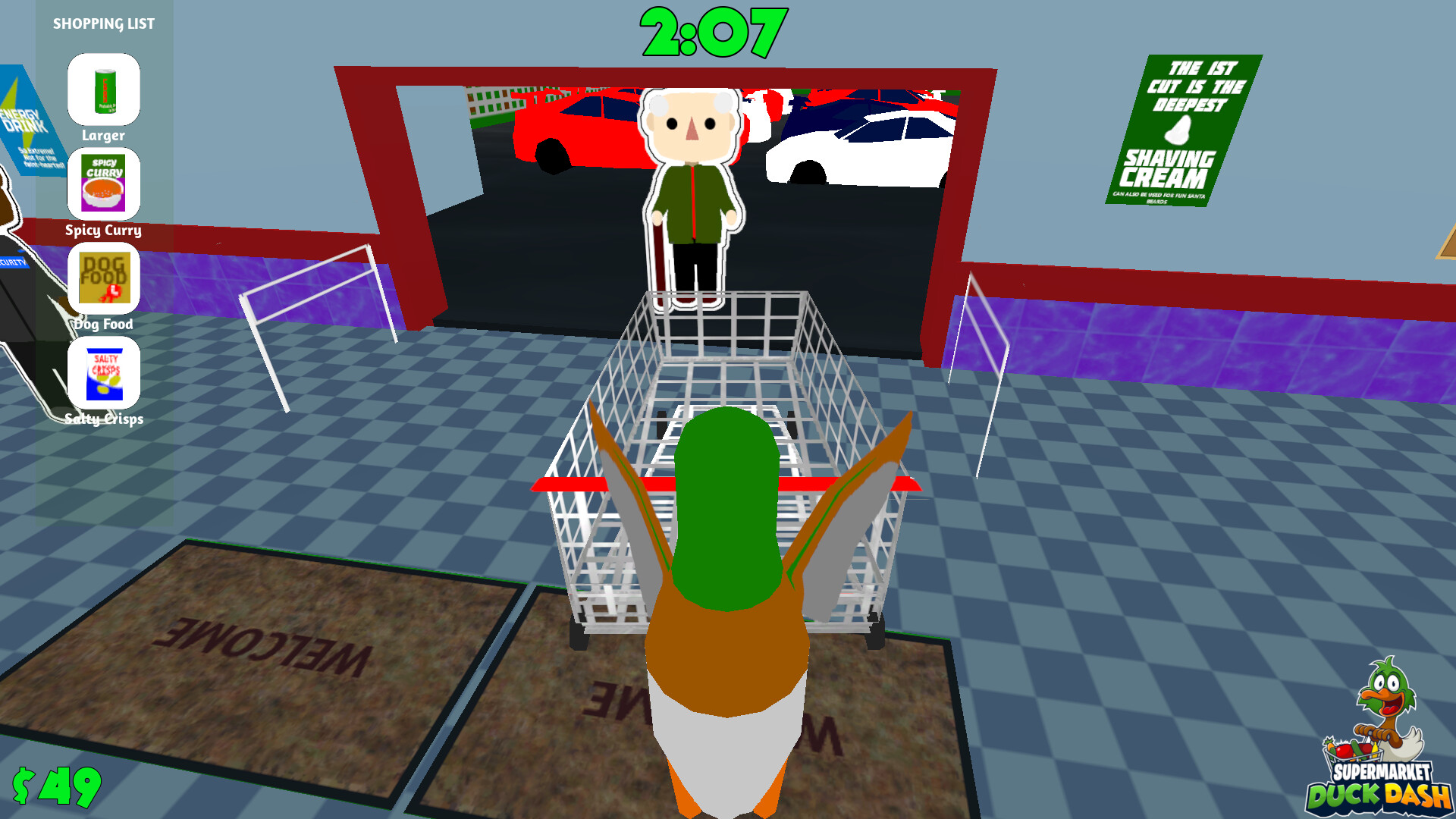 Supermarket Duck Dash screenshot 4