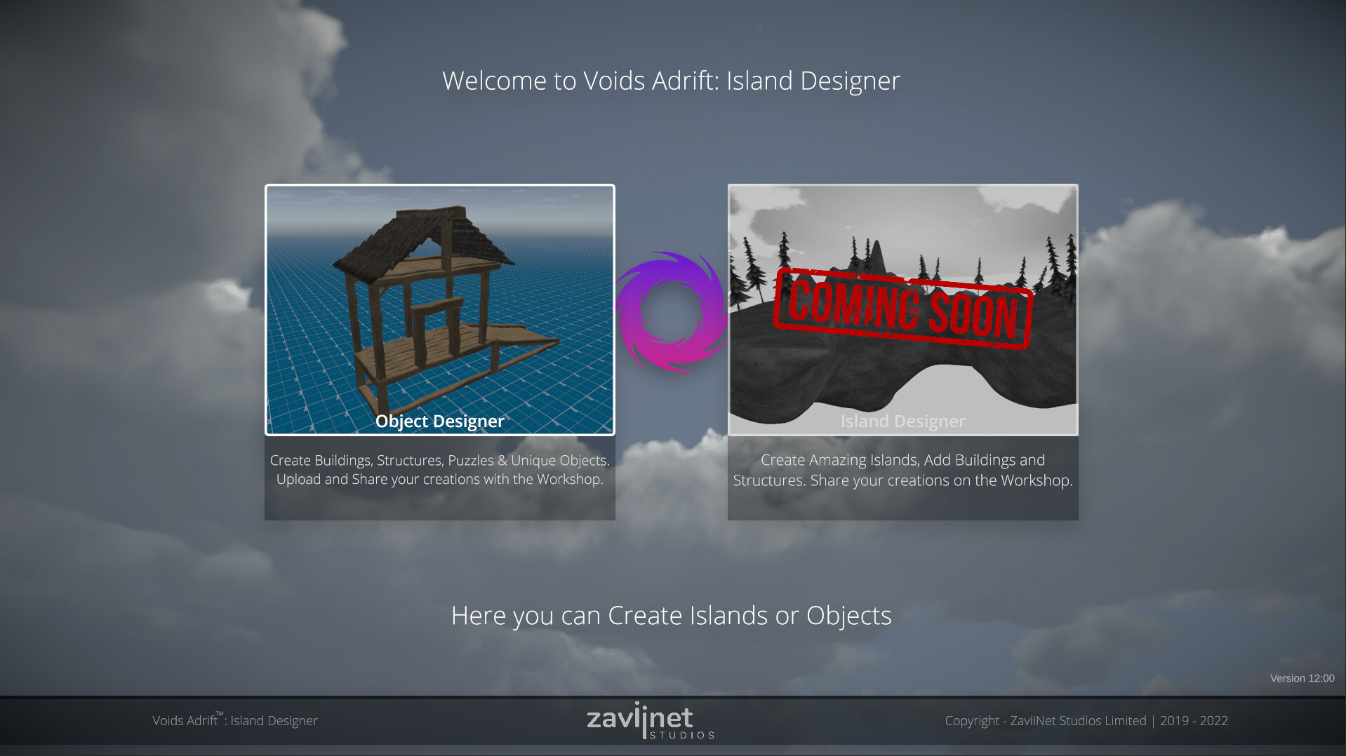 Voids Adrift Island Designer screenshot 1