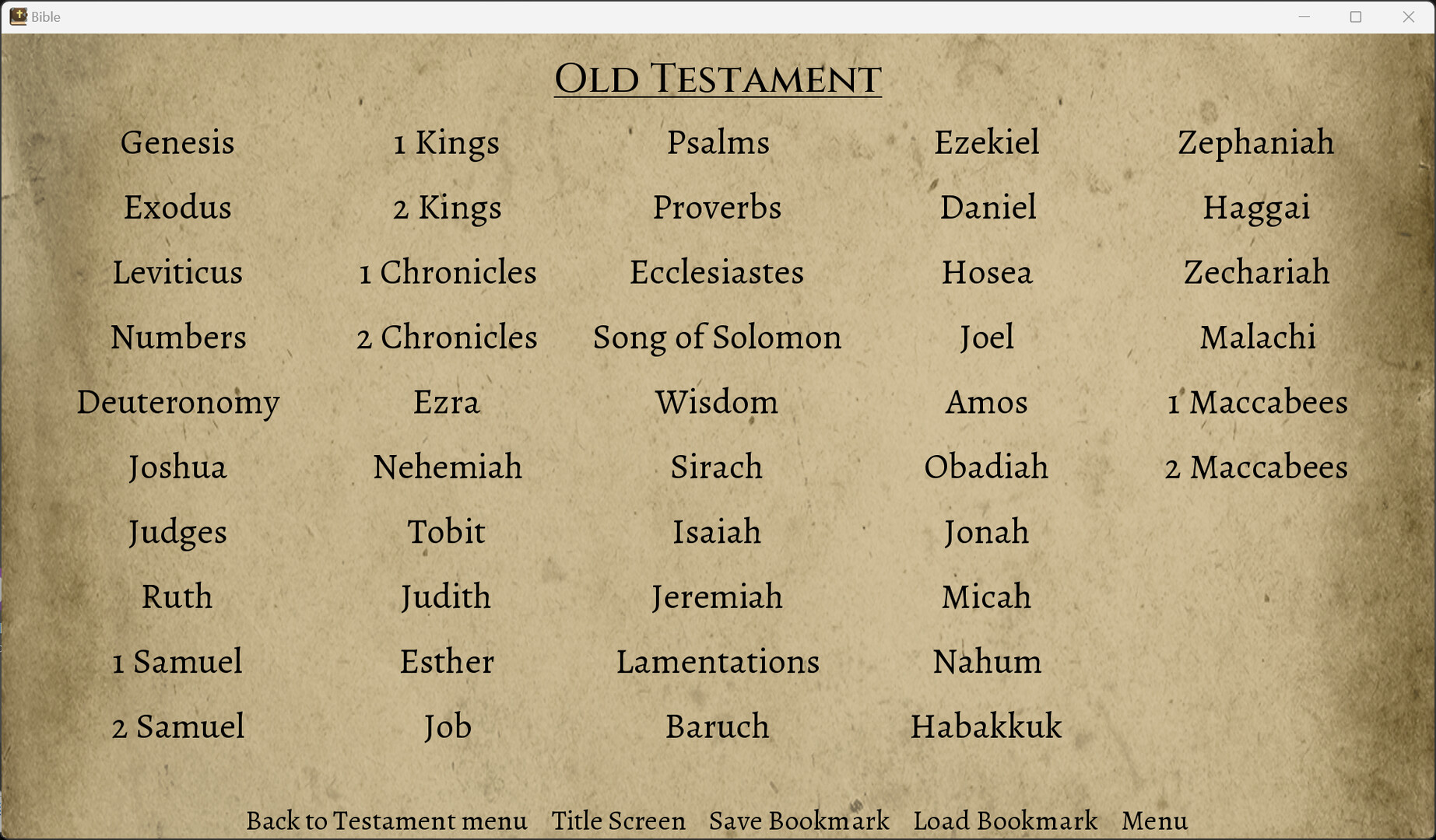 The Bible screenshot 19