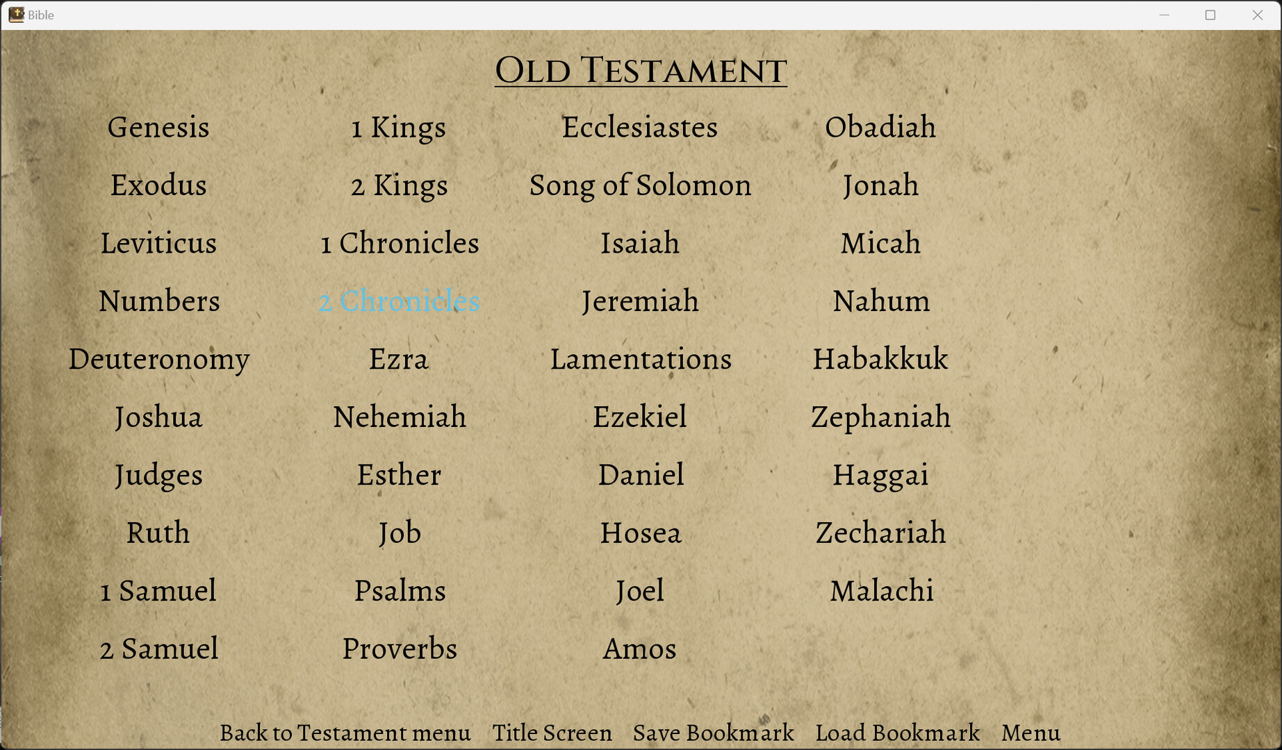 The Bible screenshot 15