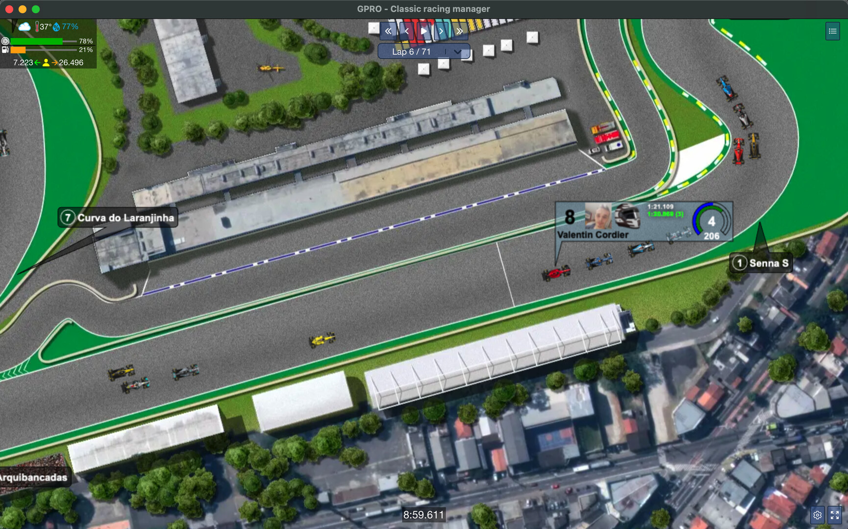 GPRO - Classic racing manager screenshot 3