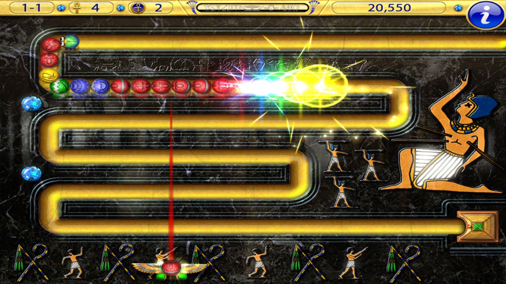 Luxor: Amun Rising HD screenshot 7