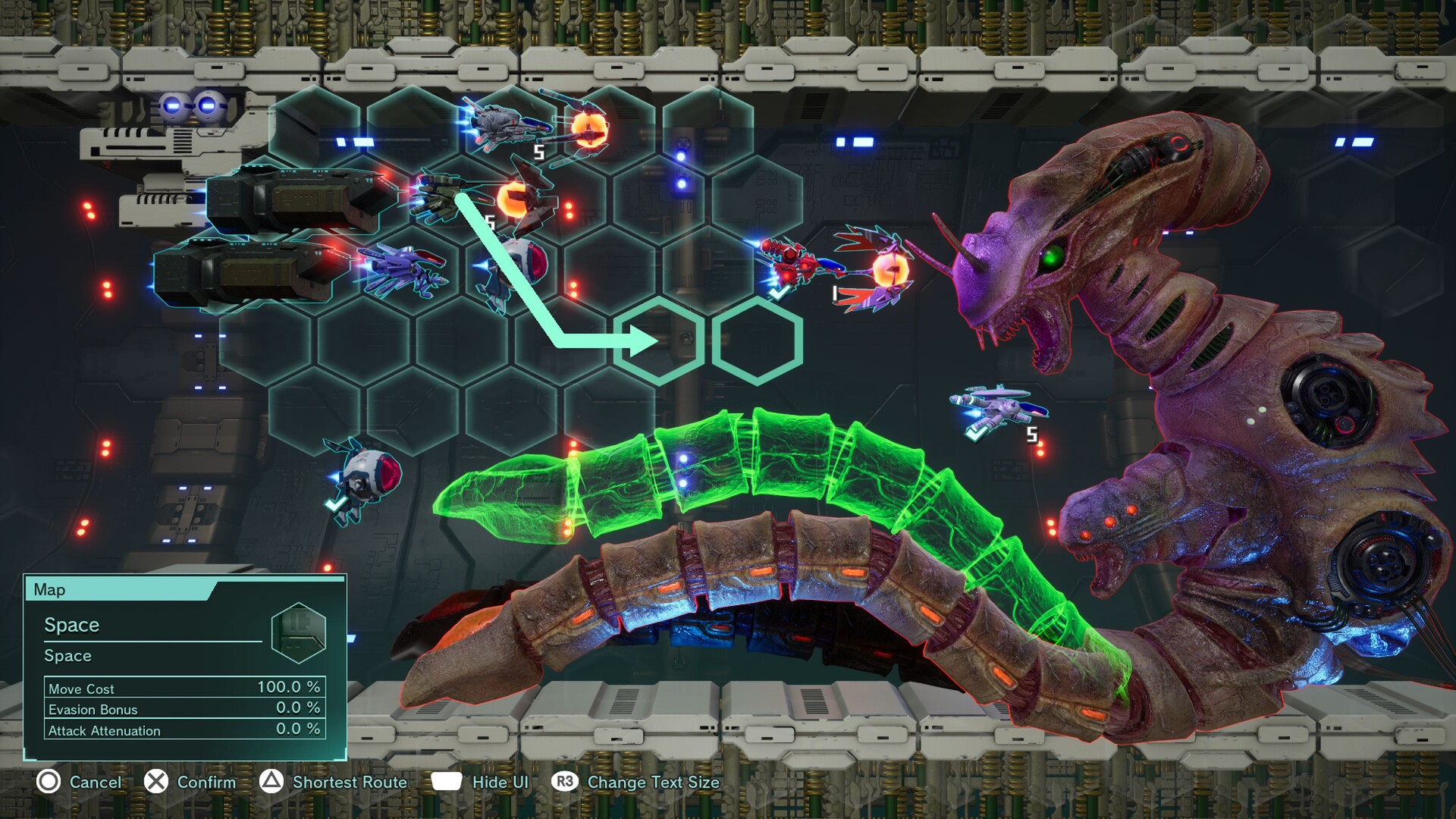 R-Type Tactics I • II Cosmos screenshot 1