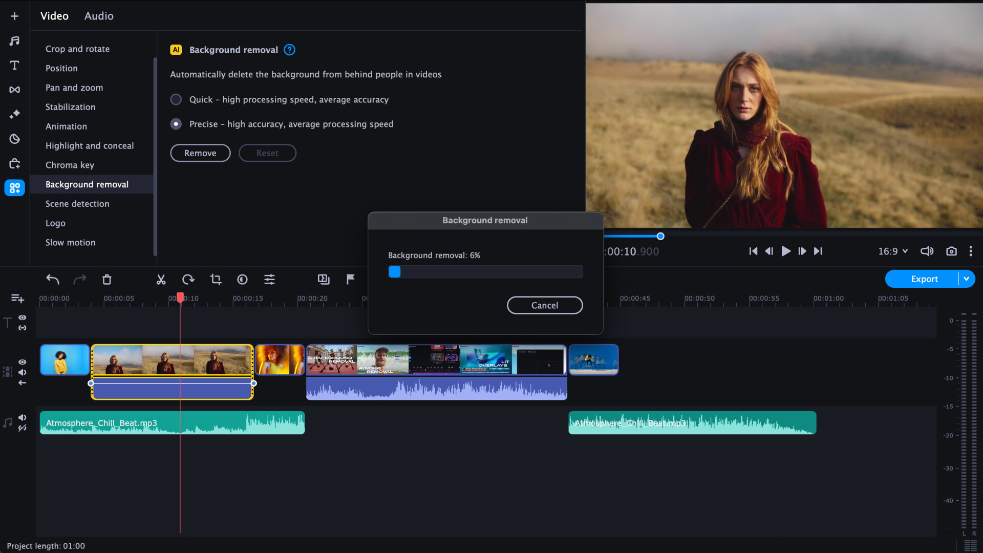 Movavi Video Editor 2023 screenshot 2