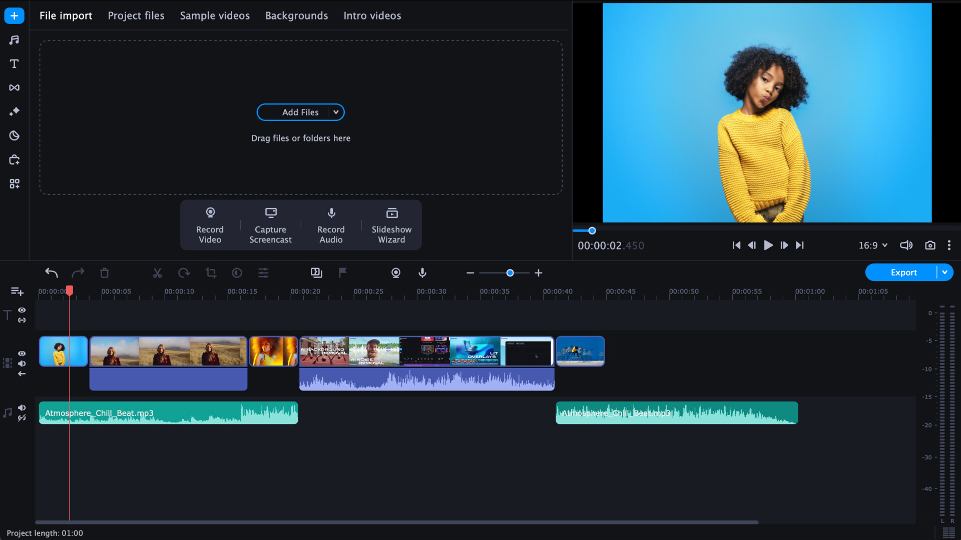 Movavi Video Editor 2023 screenshot 3