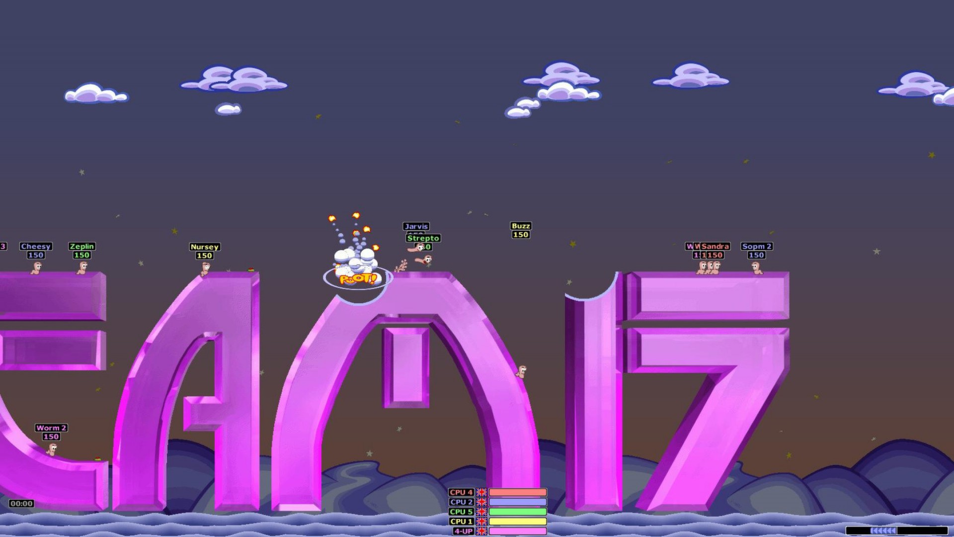 Worms Armageddon screenshot 4