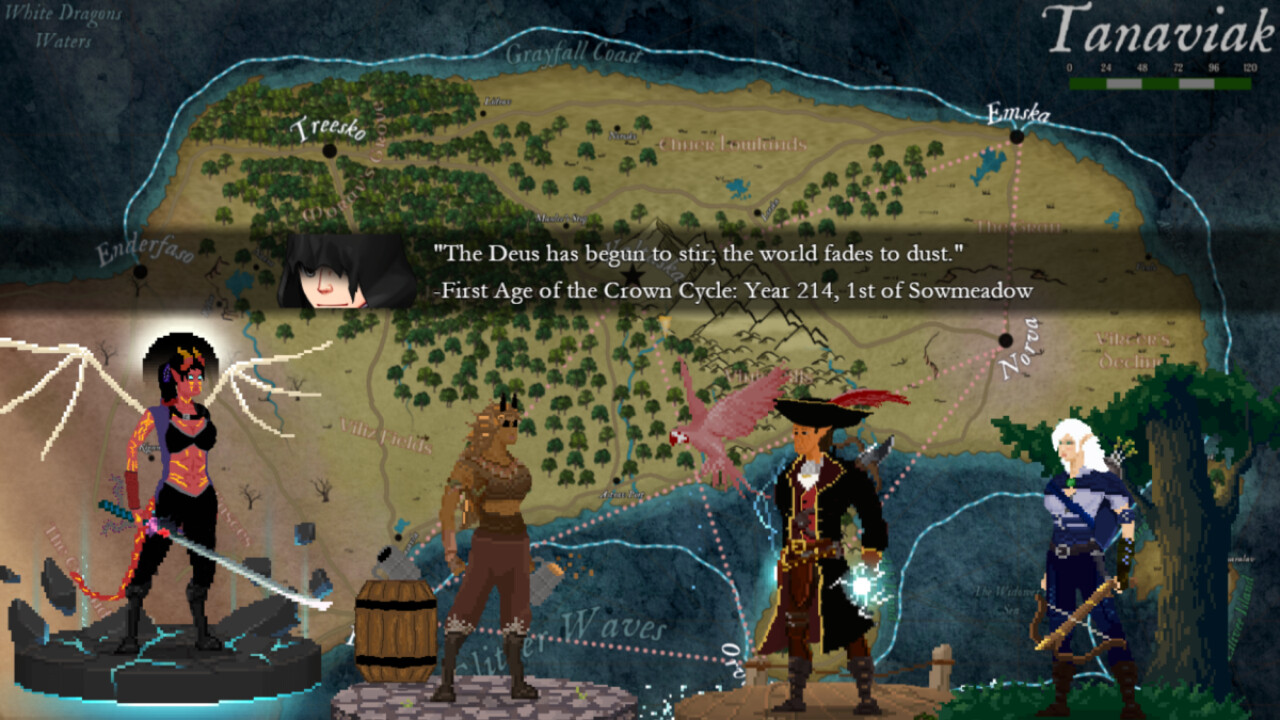 Sands of Slumber: The RPG screenshot 1