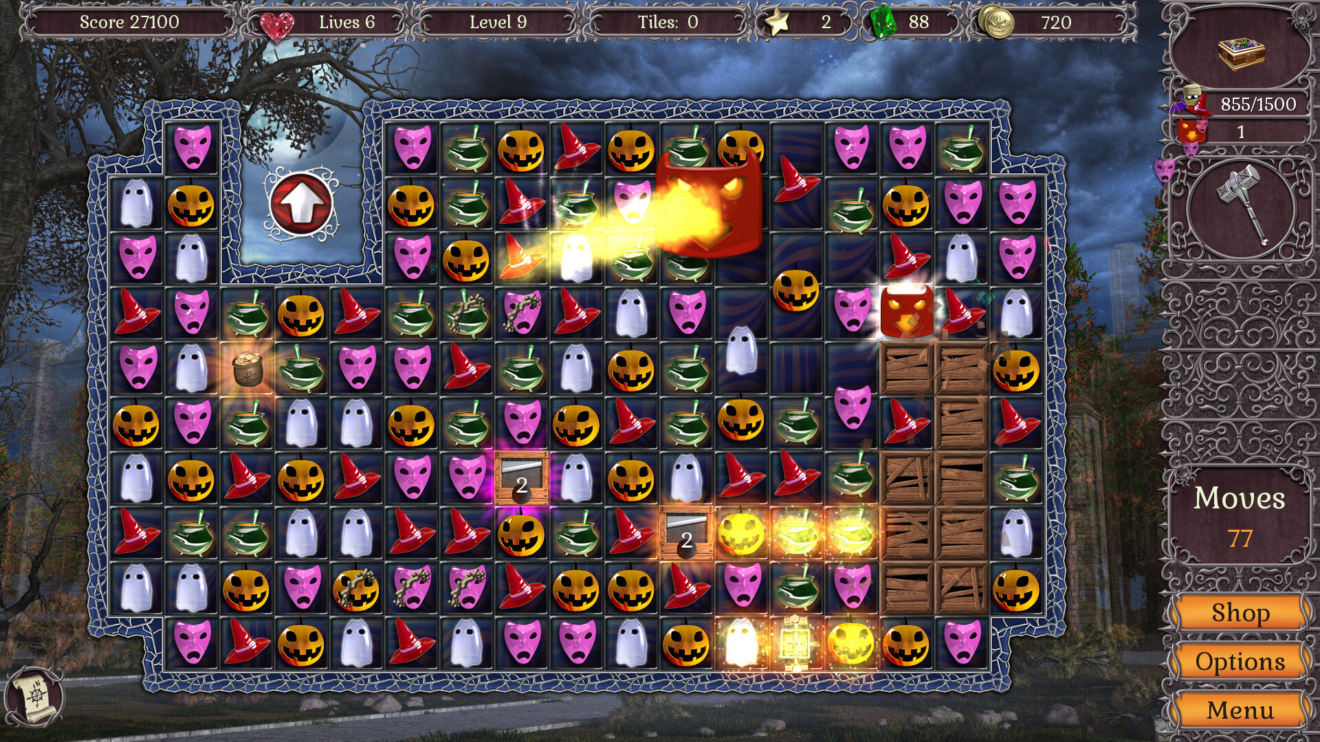 Jewel Match Twilight 2 screenshot 1