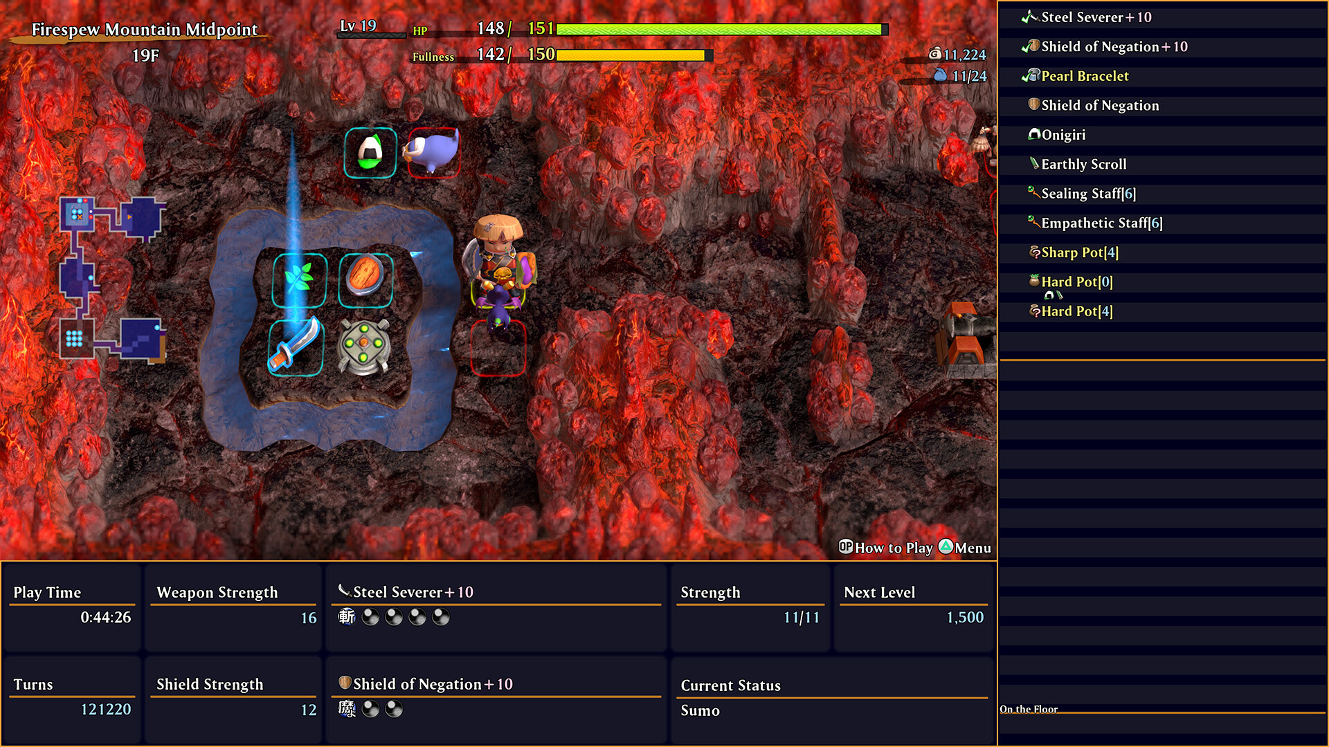 Shiren the Wanderer: The Mystery Dungeon of Serpentcoil Island screenshot 6