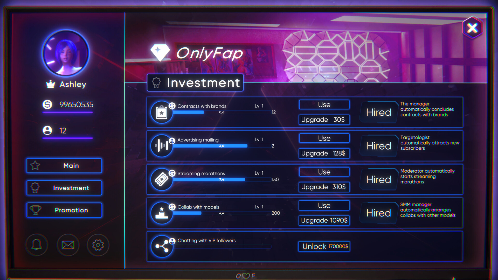 OnlyFap Simulator 3 💦 screenshot 4