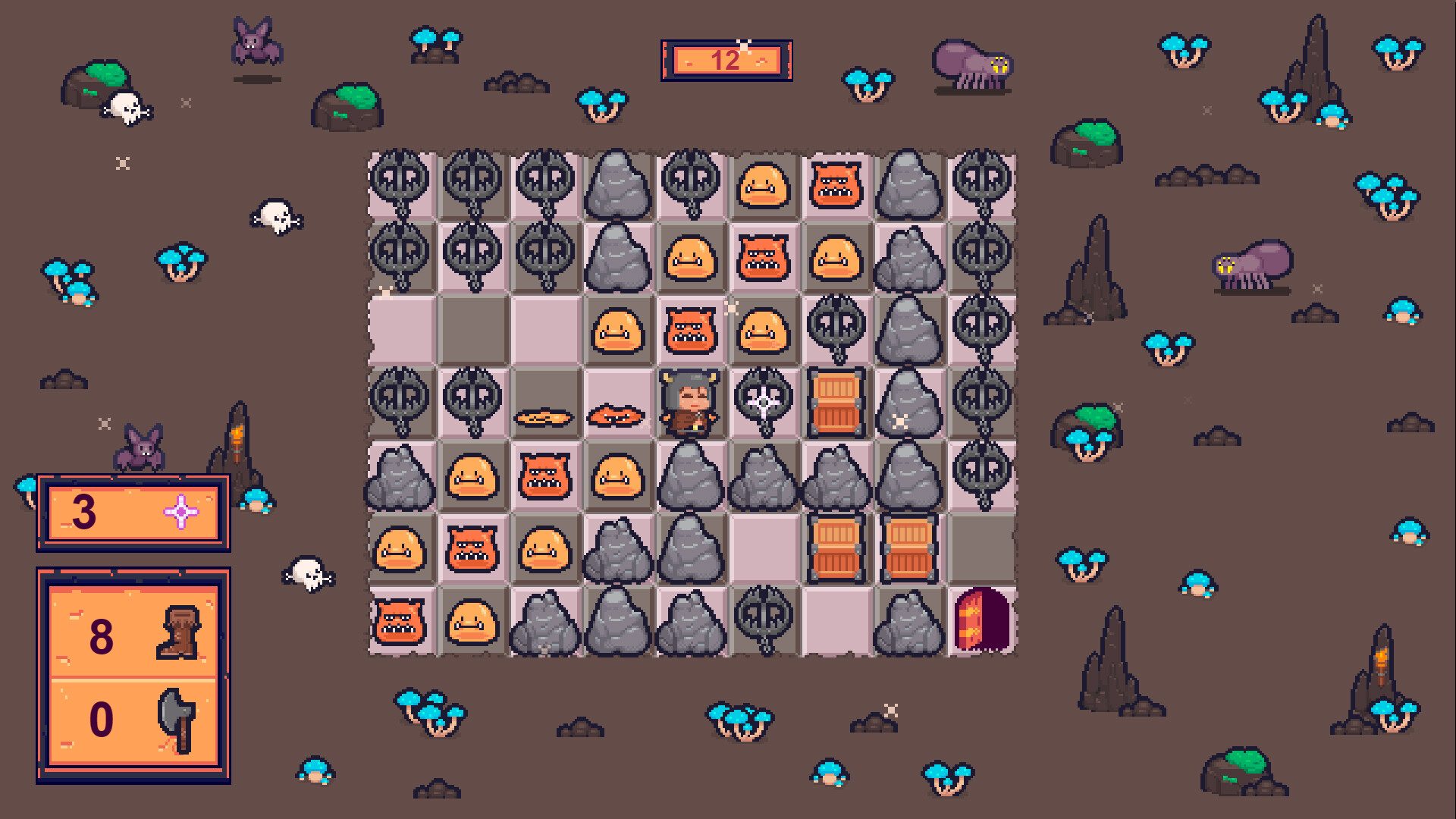 Slime Warrior Sokoban screenshot 3