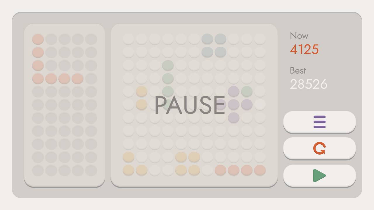 Dots in line screenshot 2