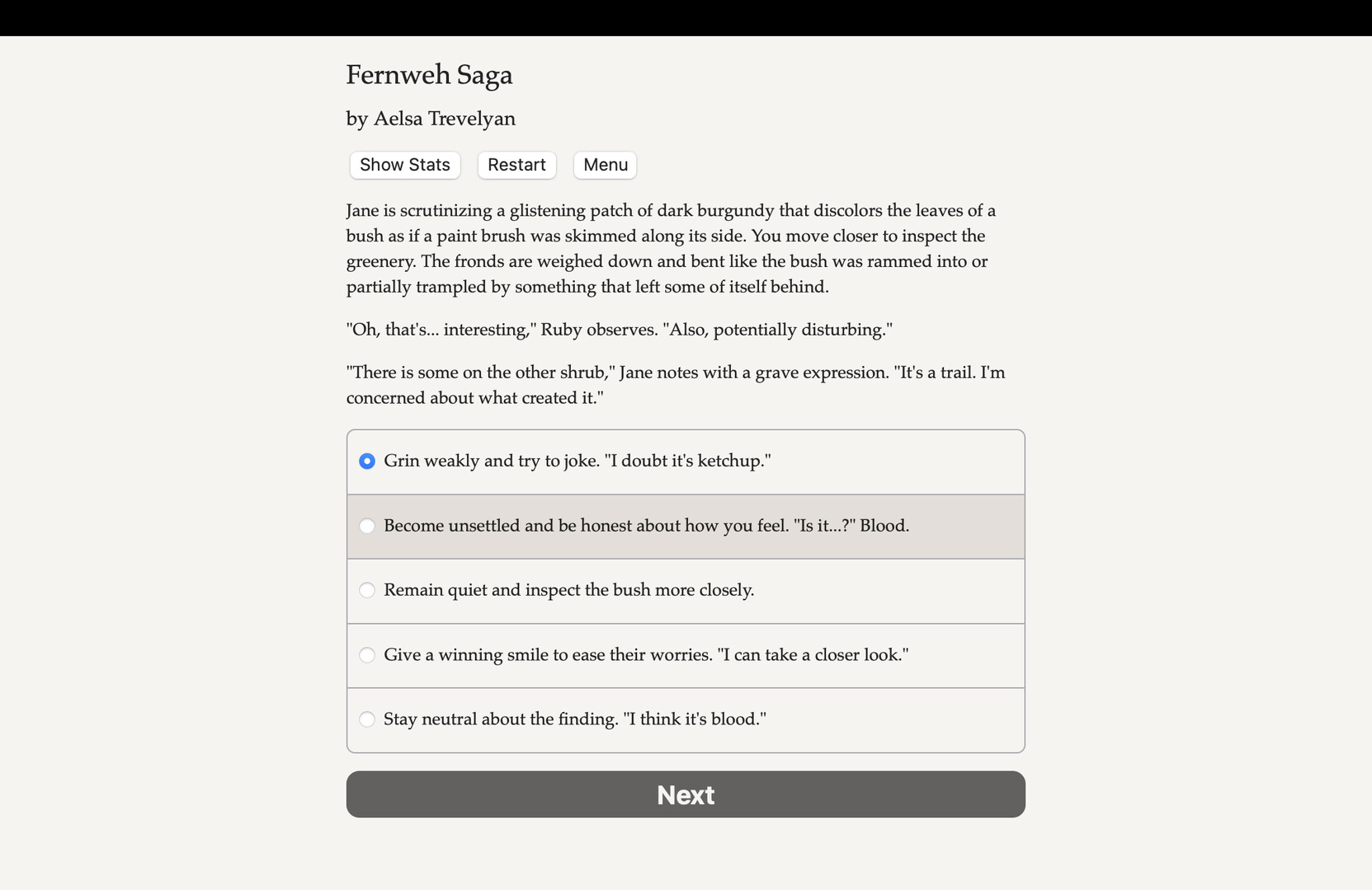 The Fernweh Saga: Book One screenshot 2