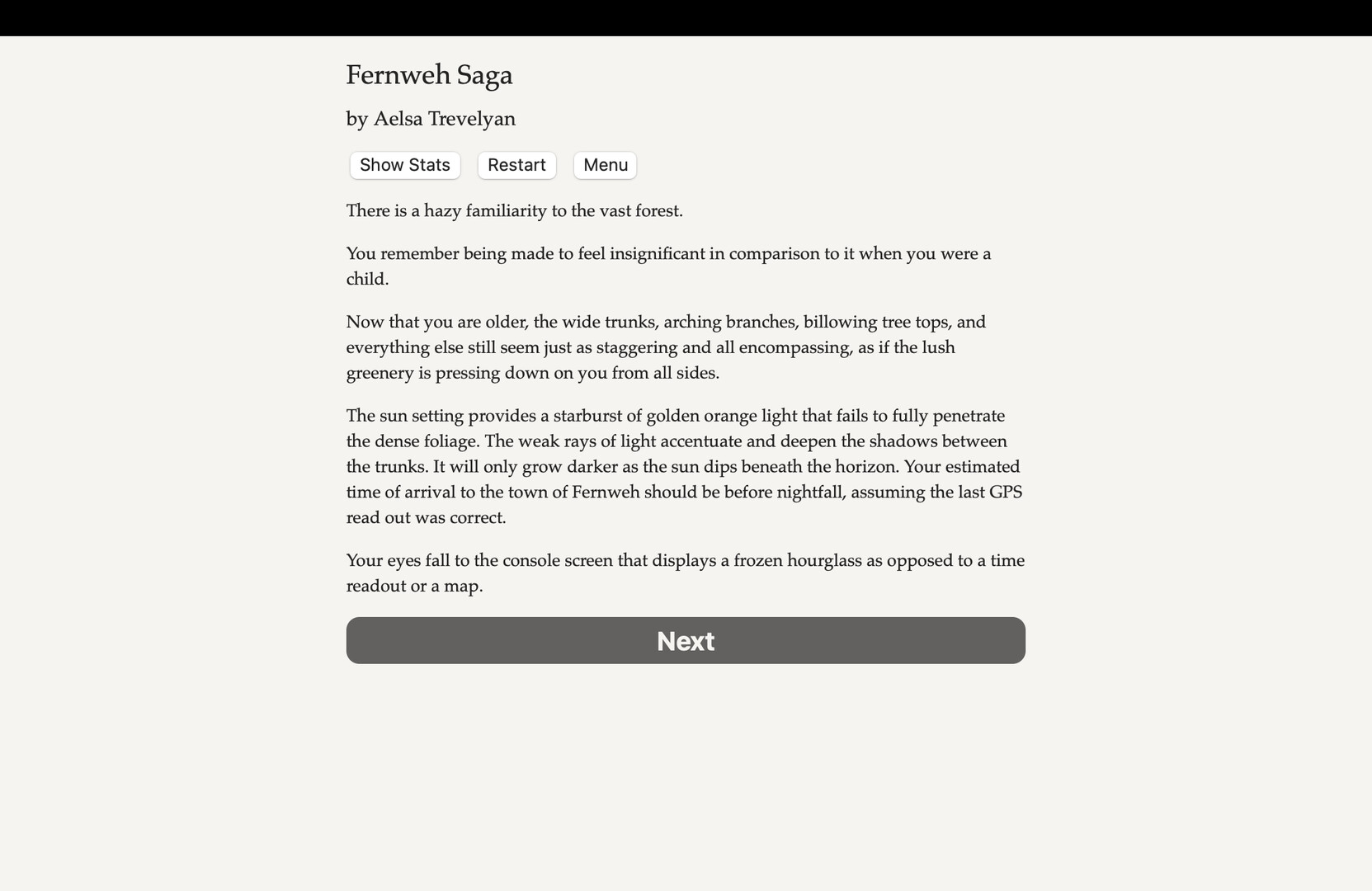 The Fernweh Saga: Book One screenshot 5