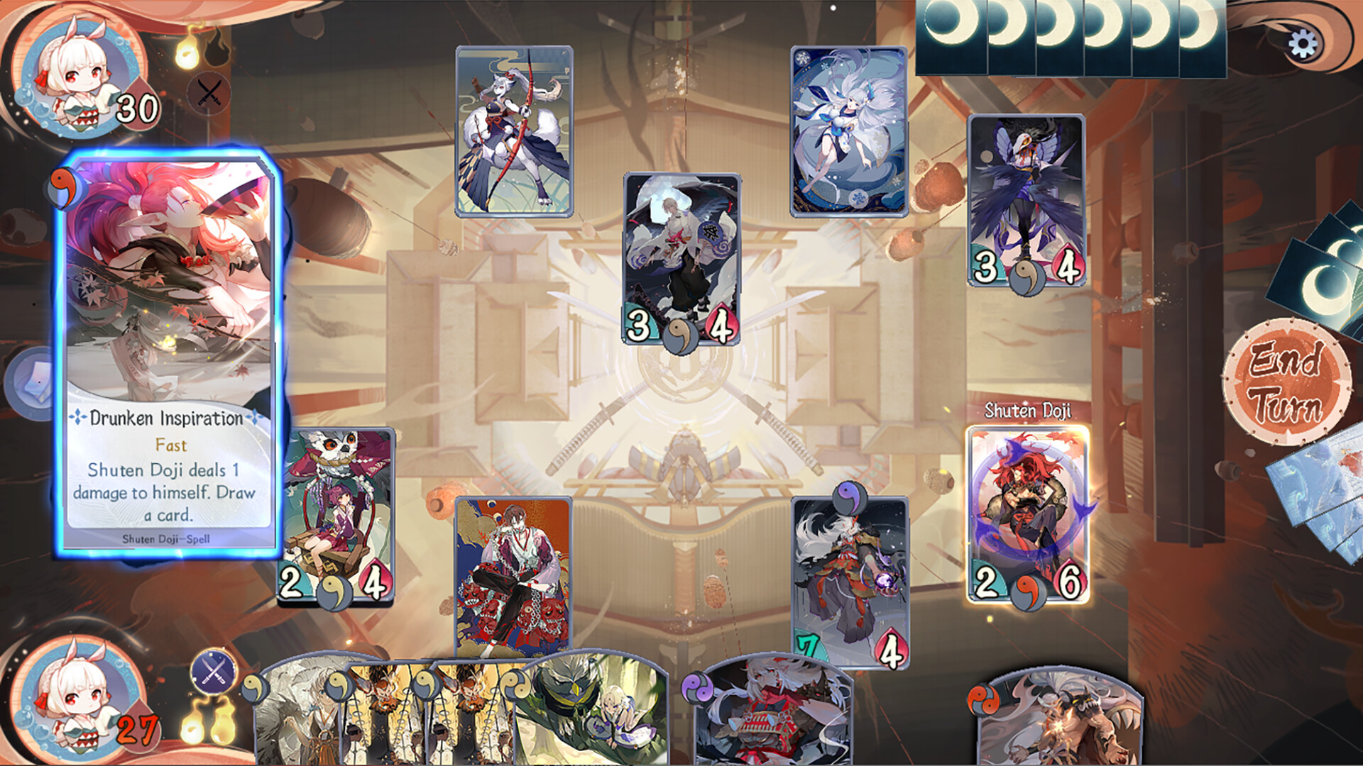 Onmyoji：the card game screenshot 2