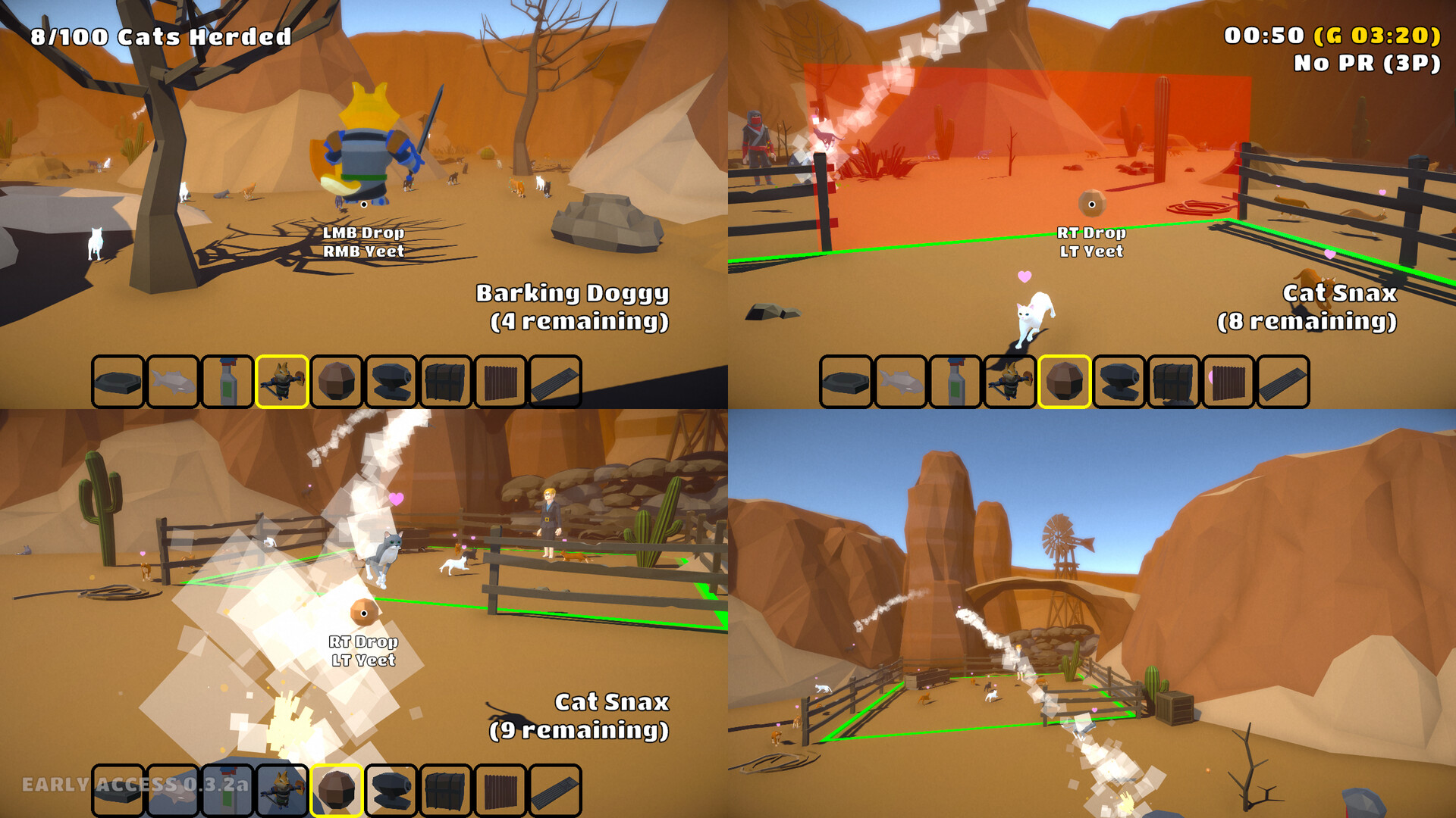 Cat Herders: Couch Coop Cat Corralling! screenshot 7