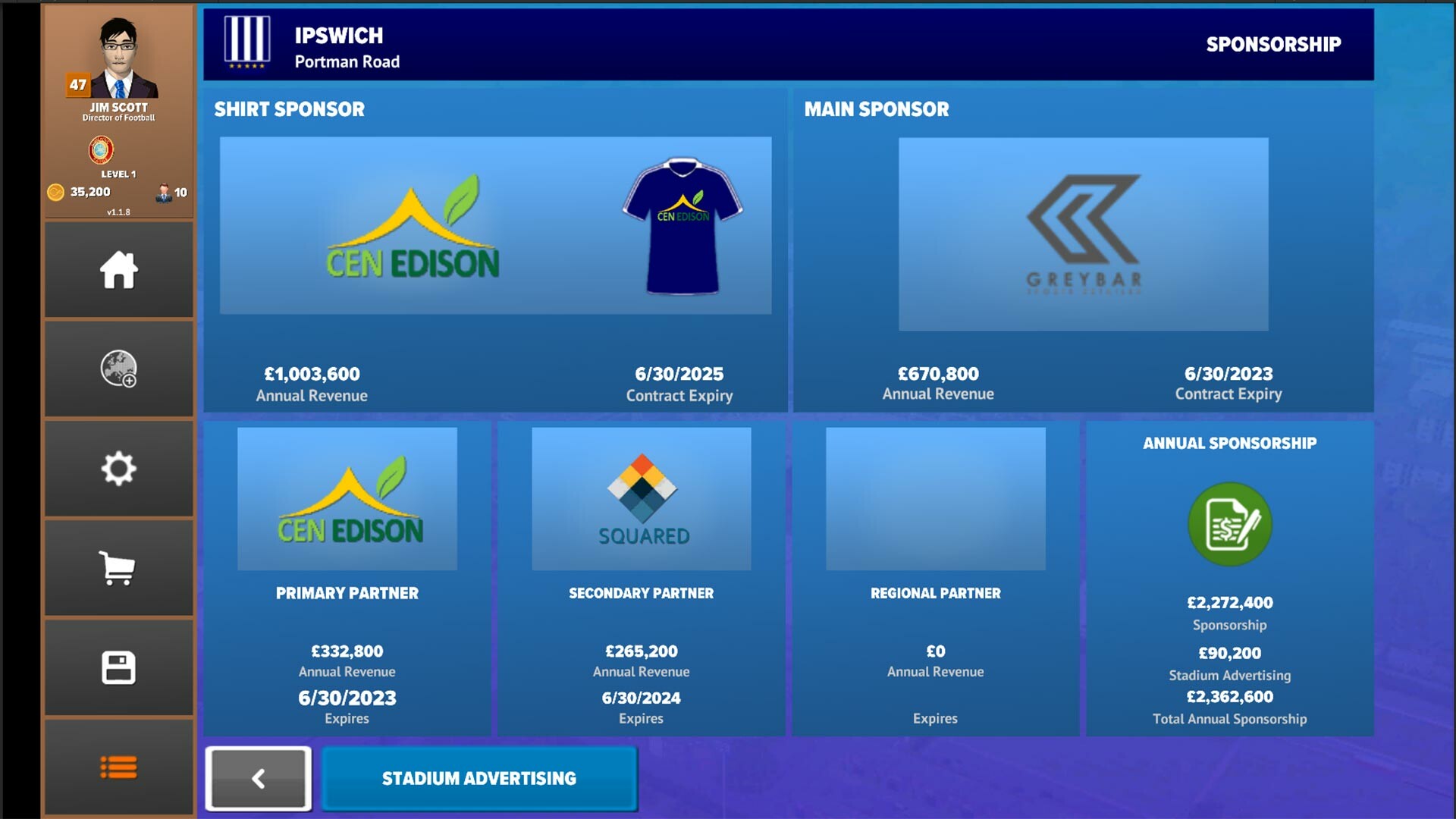 Football Club Management 2023 screenshot 8