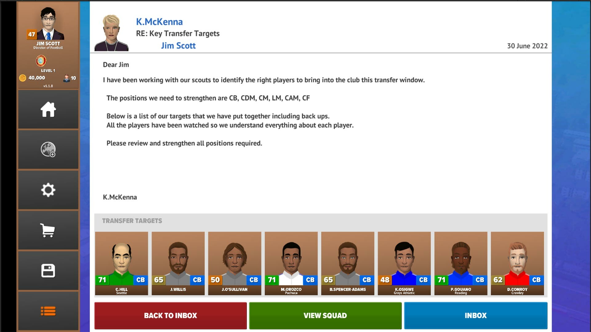 Football Club Management 2023 screenshot 4