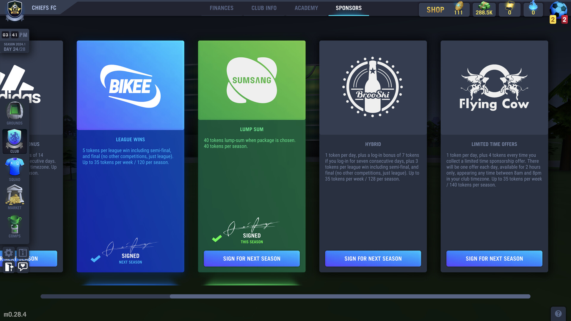 Blackout Football Manager screenshot 10