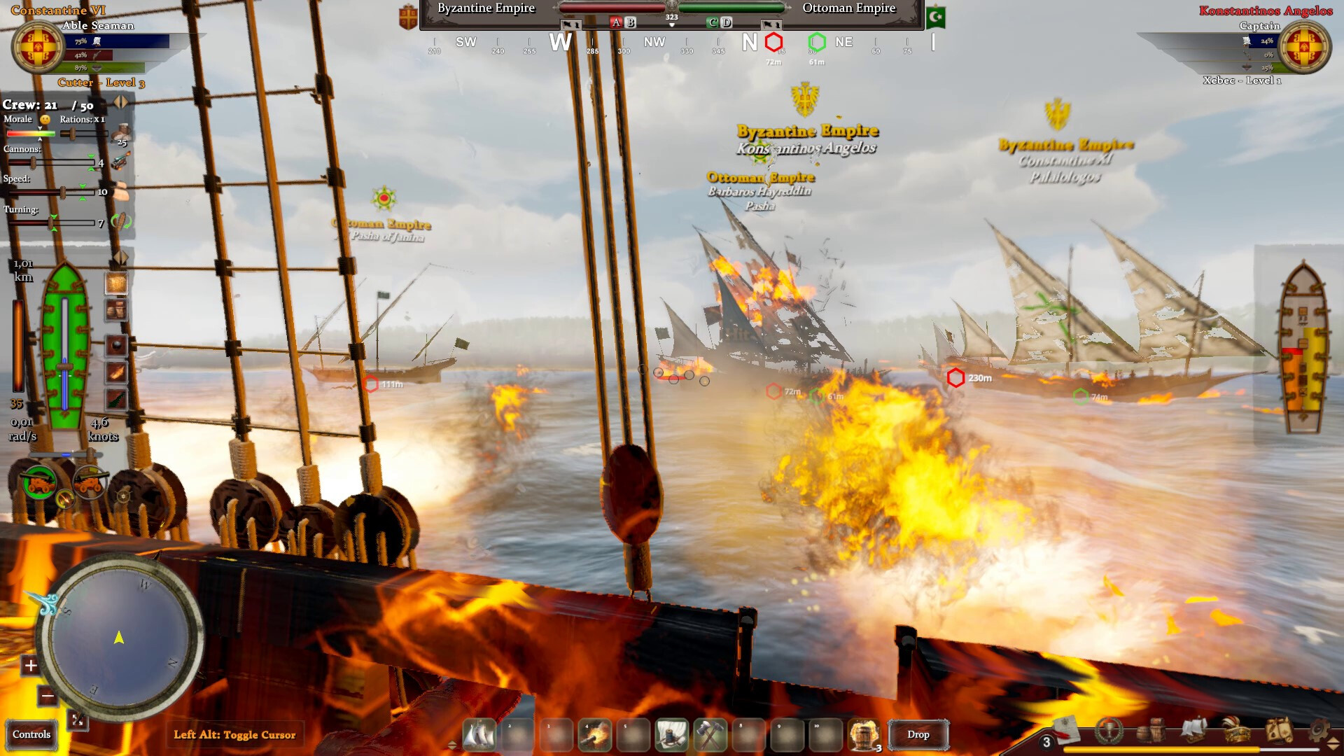 Conqueror of the Seas screenshot 1