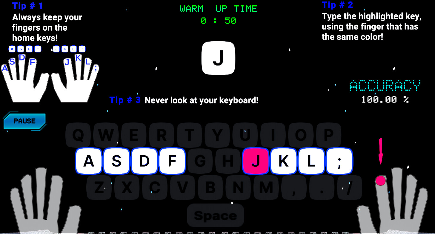 S.T.A.R Space Typing Action Rangers screenshot 1