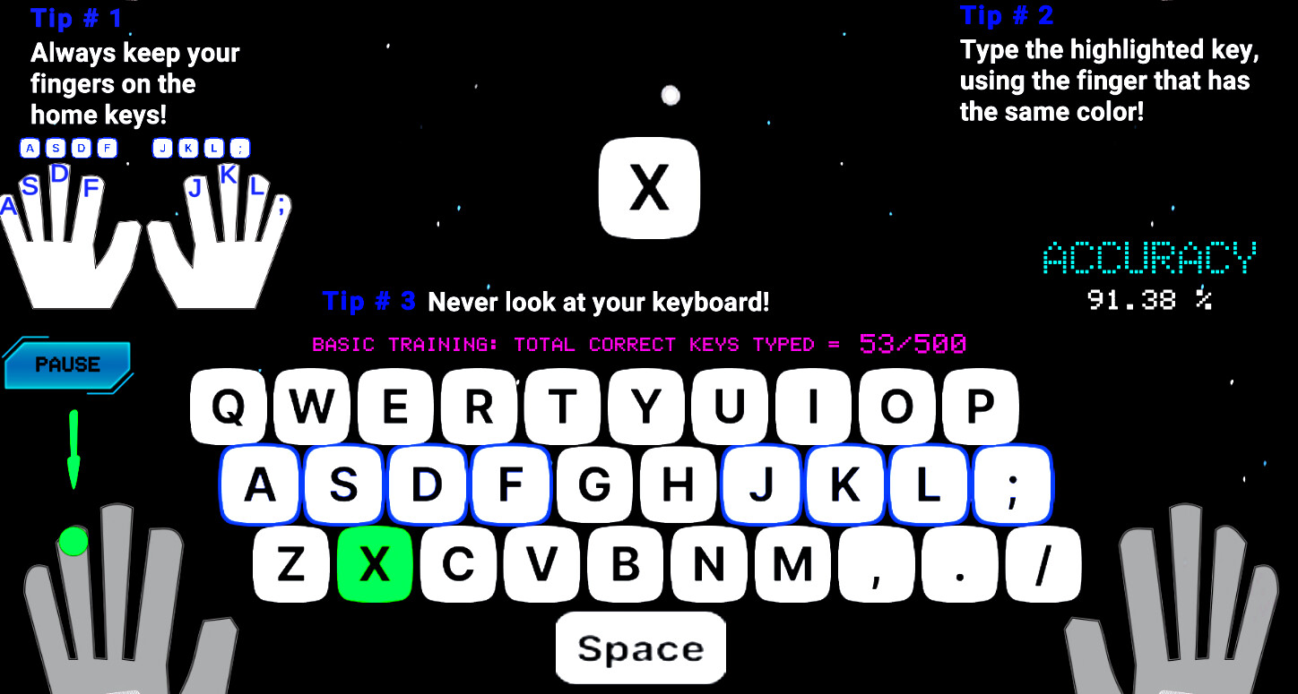 S.T.A.R Space Typing Action Rangers screenshot 2