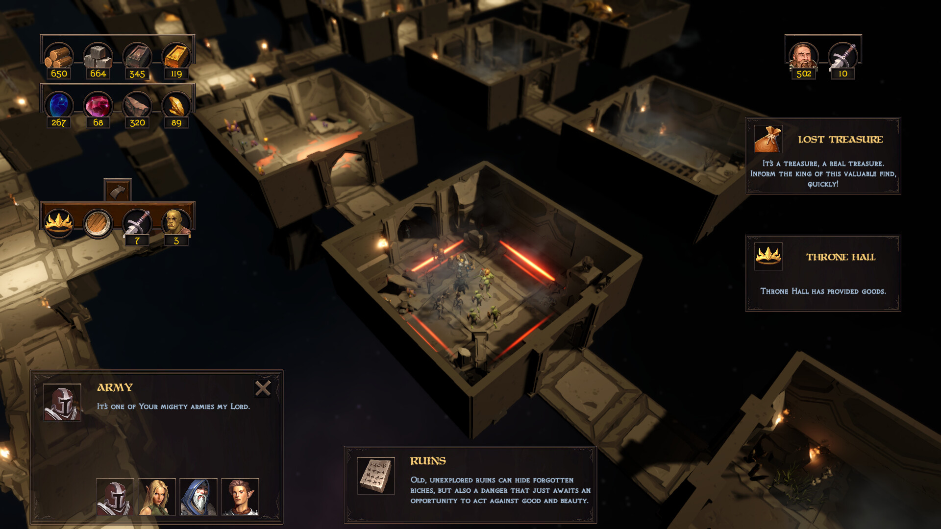 The Rings of Powder screenshot 1