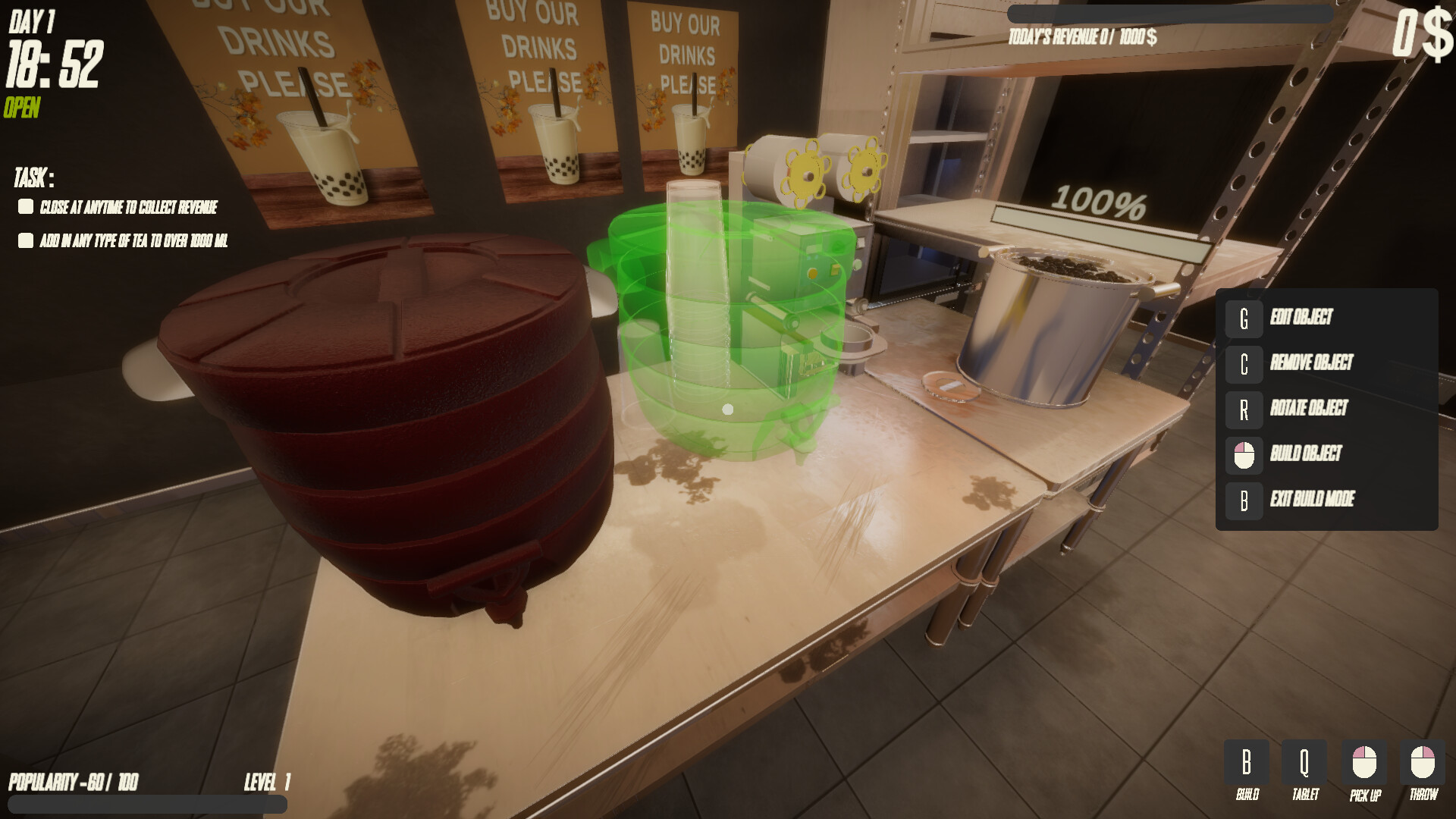 Boba Tea Shop Simulator screenshot 7