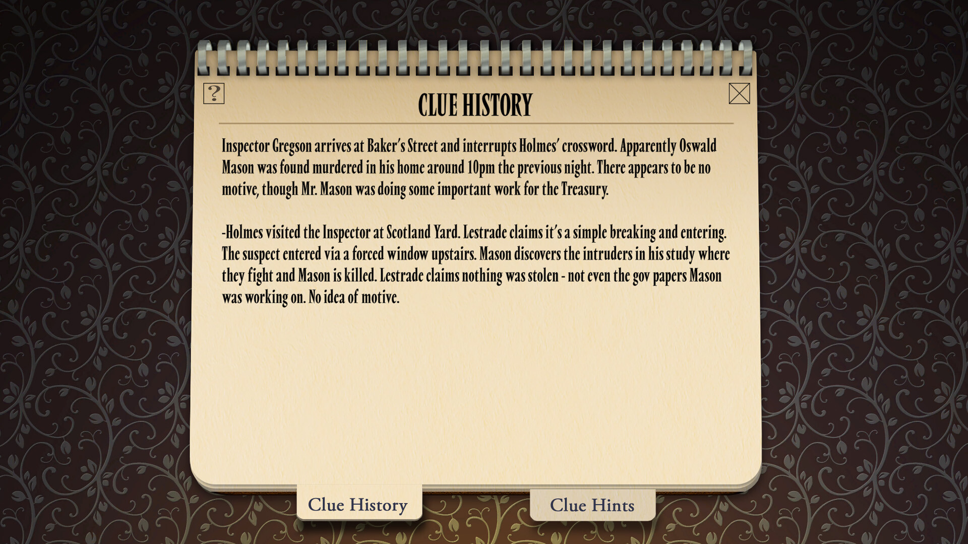 Sherlock Holmes Consulting Detective: The Case of the Banker's Final Debt screenshot 3
