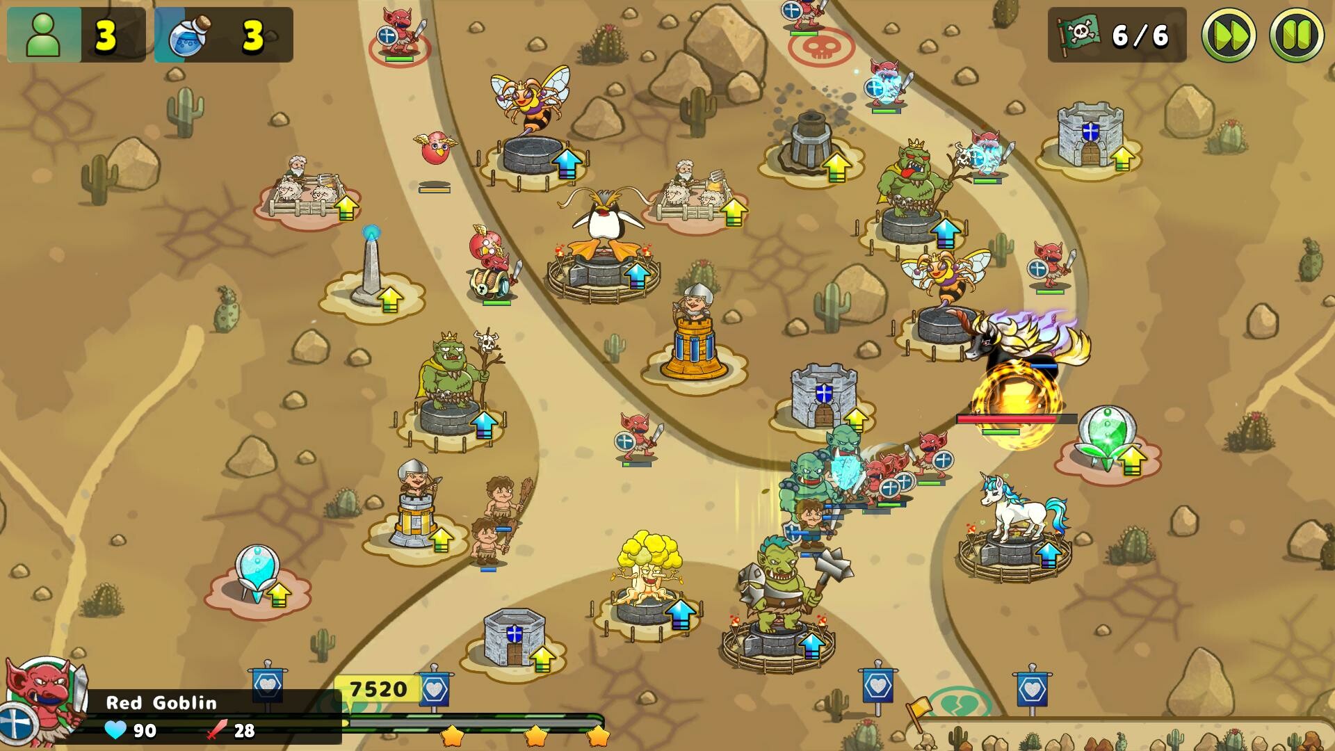 Luna & Monsters Tower Defense -The deprived magical kingdom- screenshot 7