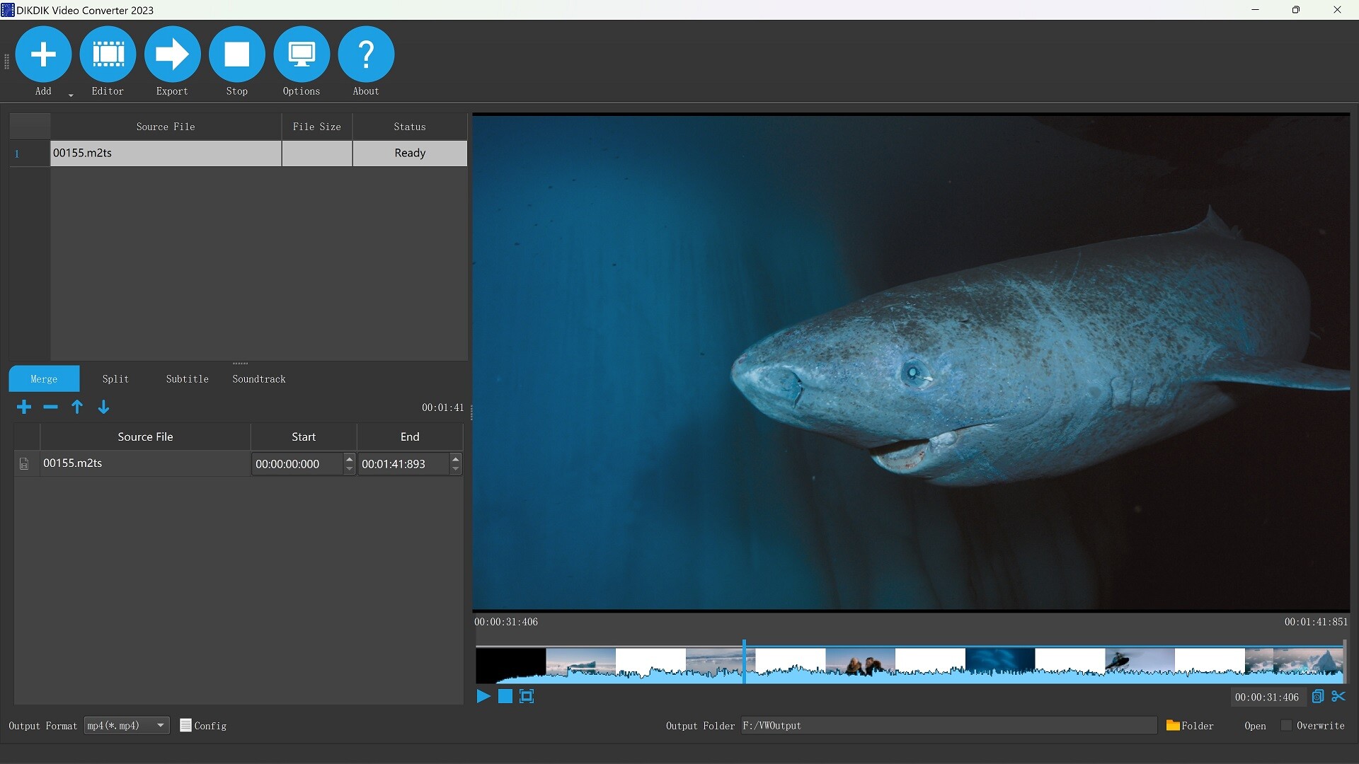 DIKDIK Video Converter screenshot 1