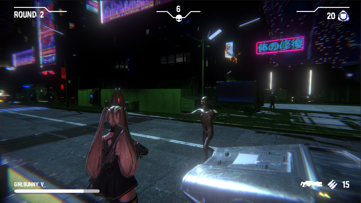 Cyber Girl - Zombie Hentai screenshot 6