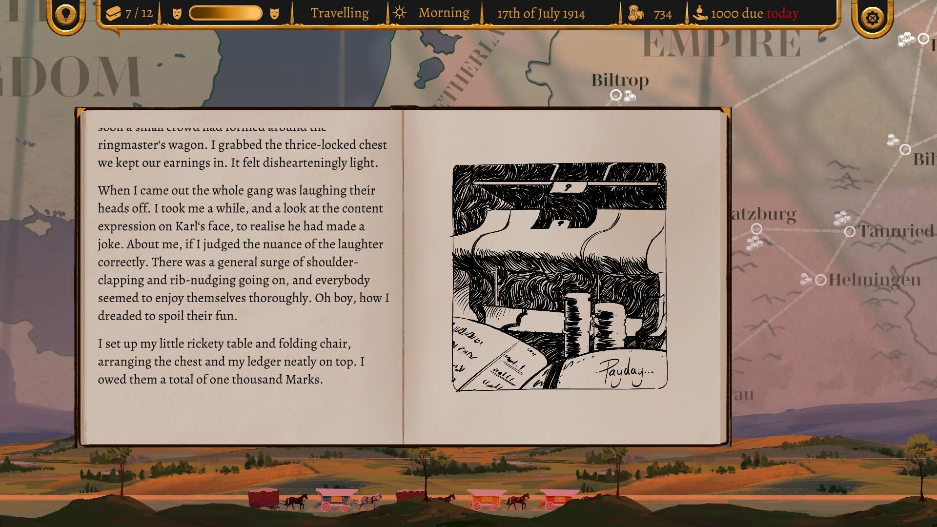 The Great Sassanelli – An Interactive Novel screenshot 6