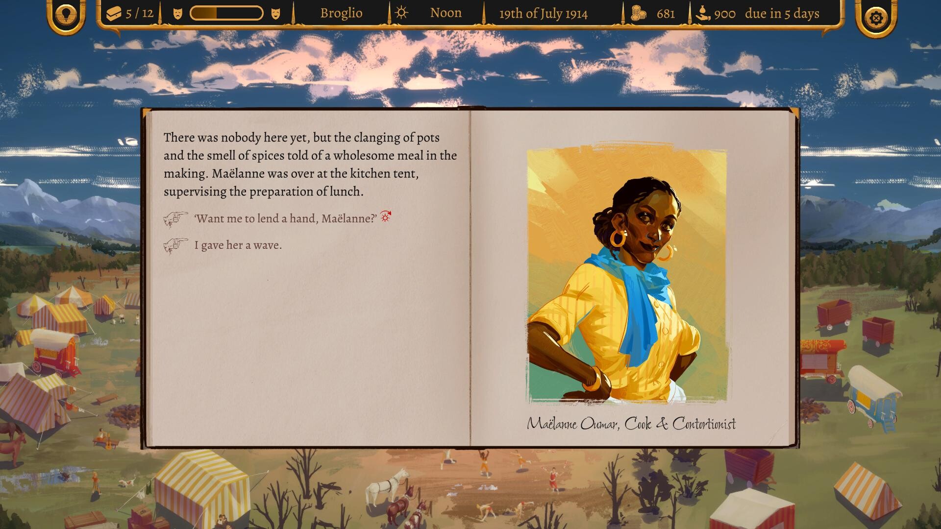 The Great Sassanelli – An Interactive Novel screenshot 7