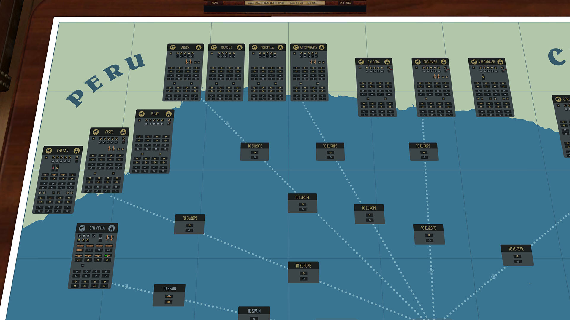 Clad in Iron: Chincha Islands 1866 screenshot 9