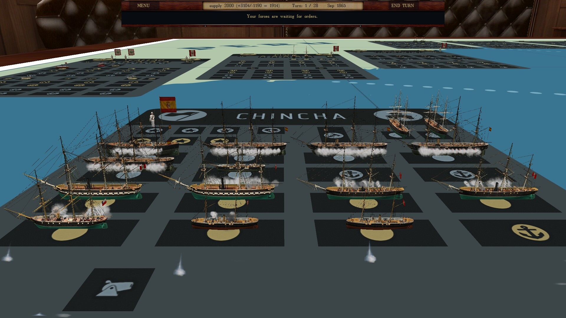 Clad in Iron: Chincha Islands 1866 screenshot 6