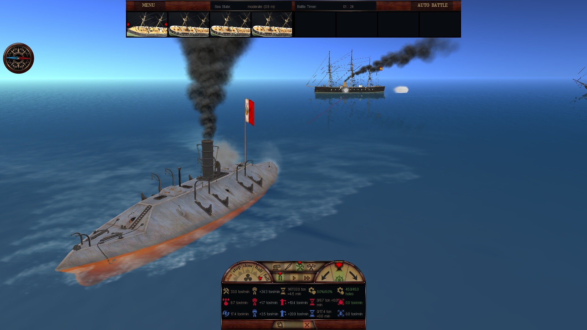 Clad in Iron: Chincha Islands 1866 screenshot 10