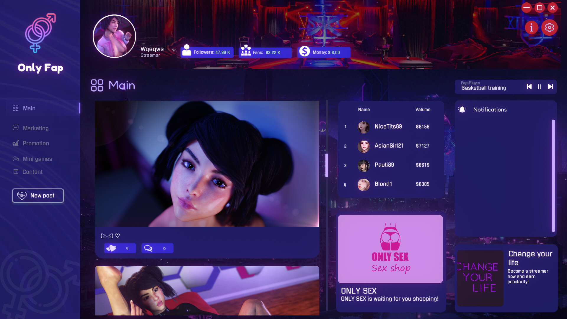 OnlyFap Simulator 4 ๐ฆ screenshot 8